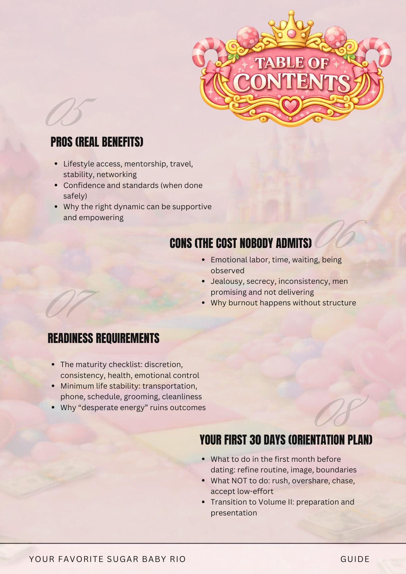 The Ultimate Sugarbaby Guide Vol. 1 Ebook