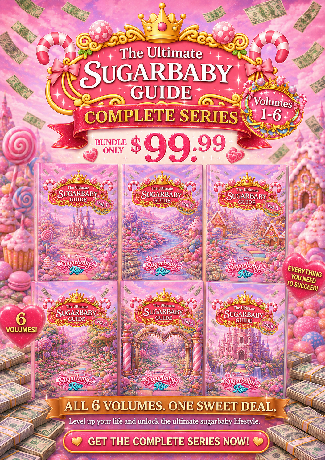 The Ultimate Sugarbaby Guide™ — Complete Series (All 6 Volumes)